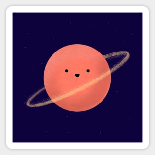 Cute planet Sticker